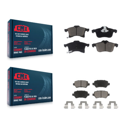 Front Rear Ceramic Brake Pads Kit For 2008-2009 Saturn Astra KCX-100467