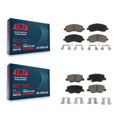 Front Rear Ceramic Brake Pads Kit For Mitsubishi RVR Outlander Sport KCX-100477