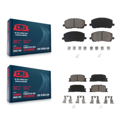 Front Rear Ceramic Brake Pads Kit For 2001-2003 Toyota Highlander KCX-100487