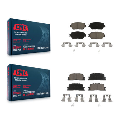 Front Rear Ceramic Brake Pads Kit For Toyota Camry Vehicles Manufactured In Japan KCX-100494