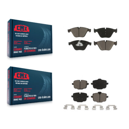Front Rear Ceramic Brake Pads Kit For BMW 640i xDrive Gran Coupe 535i KCX-100502
