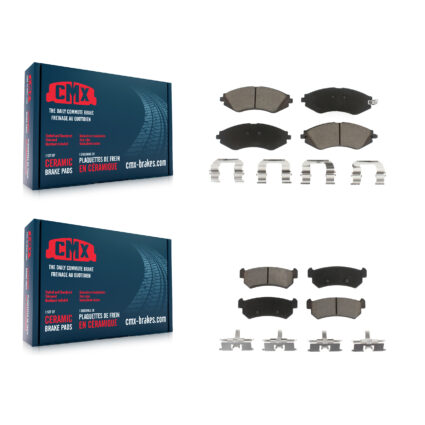 Front Rear Ceramic Brake Pads Kit For Chevrolet Optra Suzuki Forenza Reno KCX-100505