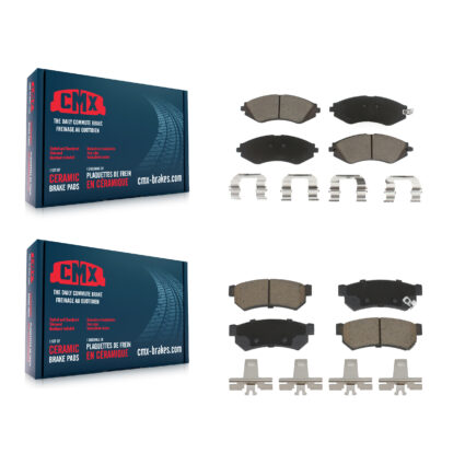 Front Rear Ceramic Brake Pads Kit For Chevrolet Spark EV KCX-100506