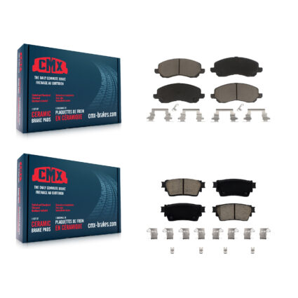 Front Rear Ceramic Brake Pads Kit For Mitsubishi Outlander KCX-100532