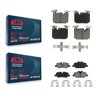 Front Rear Ceramic Brake Pads Kit For Mini Cooper KCX-100575