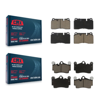 Front Rear Ceramic Brake Pads Kit For Volkswagen Touareg KCX-100583