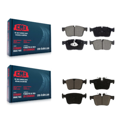 Front Rear Ceramic Brake Pads Kit For Jaguar XE XF F-Pace KCX-100585
