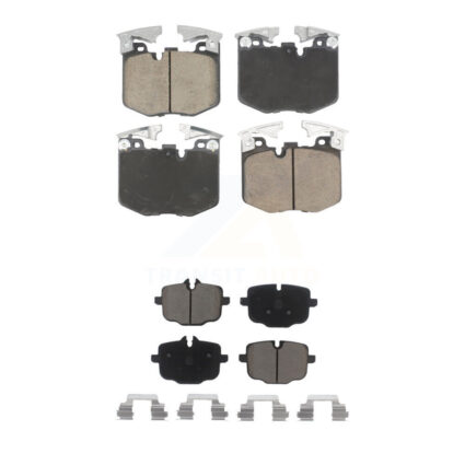 Front Rear Ceramic Brake Pads Kit For BMW X3 X5 X4 X7 530i xDrive 530e 640i Gran Turismo KCX-100595