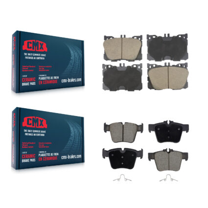 Front Rear Ceramic Brake Pads Kit For Mercedes-Benz GLC300 C43 AMG GLC43 C450 GLC350e KCX-100597