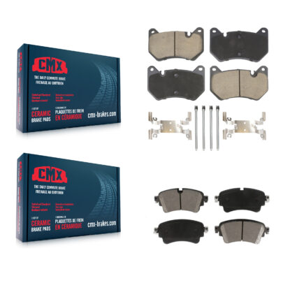Front Rear Ceramic Brake Pads Kit For 2018-2019 Audi Q5 With Brembo Calipers KCX-100601