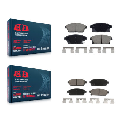 Front Rear Ceramic Brake Pads Kit For Chevrolet Cruze Buick Trax Encore Verano Orlando KCX-100610