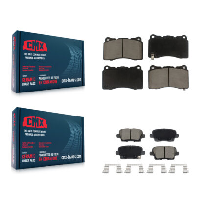Front Rear Ceramic Brake Pads Kit For Buick Regal Sportback KCX-100617