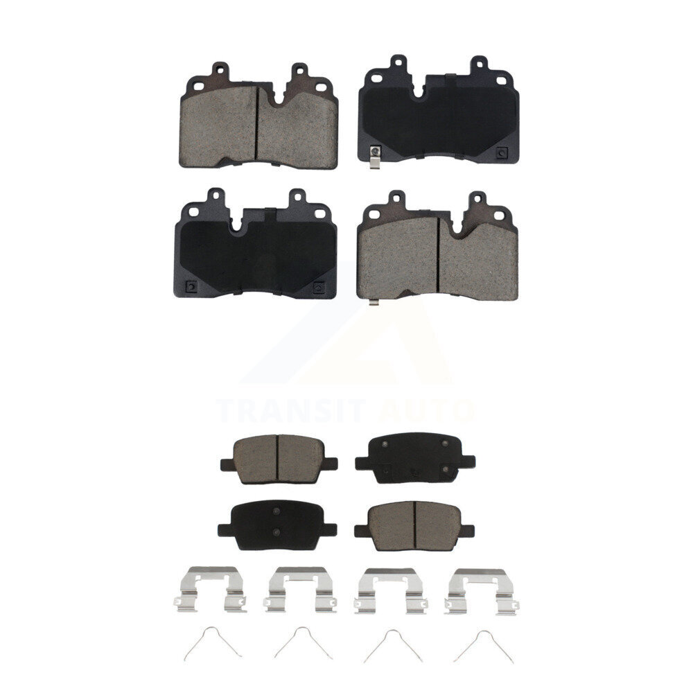 Front Rear Ceramic Brake Pads Kit For Cadillac CT6 KCX-100623