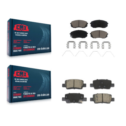 Front Rear Ceramic Brake Pads Kit For Kia Seltos With Electric Parking KCX-100642