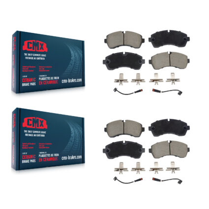 Front Rear Ceramic Brake Pads Kit For Workhorse Custom Chassis W42 P32 KCX-100648