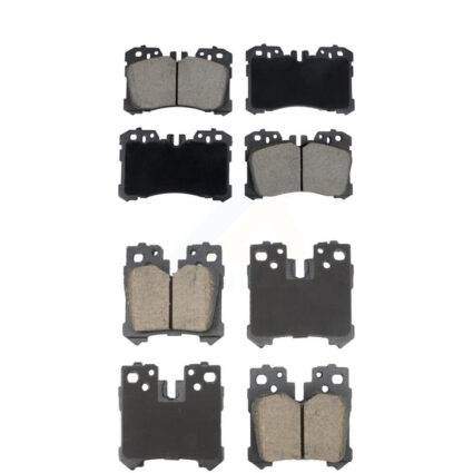 Front Rear Ceramic Brake Pads Kit For Lexus LS460 LS500 LS600h Toyota Mirai LS500h KCX-100663