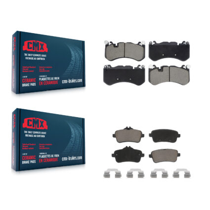 Front Rear Ceramic Brake Pads Kit For 2014-2016 Mercedes-Benz GL63 AMG KCX-100667
