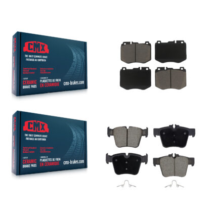 Front Rear Ceramic Brake Pads Kit For Mercedes-Benz GLC300 Without Sport Package KCX-100670