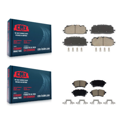 Front Rear Ceramic Brake Pads Kit For Audi S5 SQ5 Sportback S4 A6 Quattro A7 allroad KCX-100673