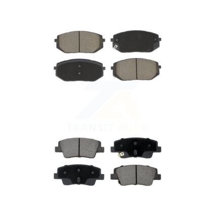 Front Rear Ceramic Brake Pads Kit For Hyundai Ioniq 5 Kia EV6 6 KCX-100681