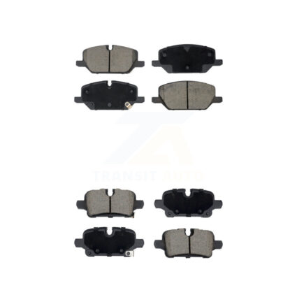 Front Rear Ceramic Brake Pads Kit For GMC Terrain Chevrolet Equinox KCX-100686