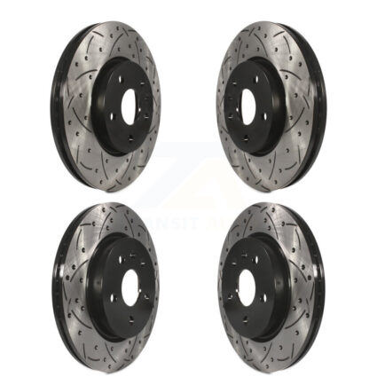 Front Rear Drilled Slot Brake Rotor Kit For Chevrolet Malibu Impala Buick LaCrosse Limited KD-100210