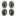 Front Rear Coated Drilled Slotted Disc Brake Rotors Kit For 2010-2014 Toyota FJ Cruiser KD-100317
