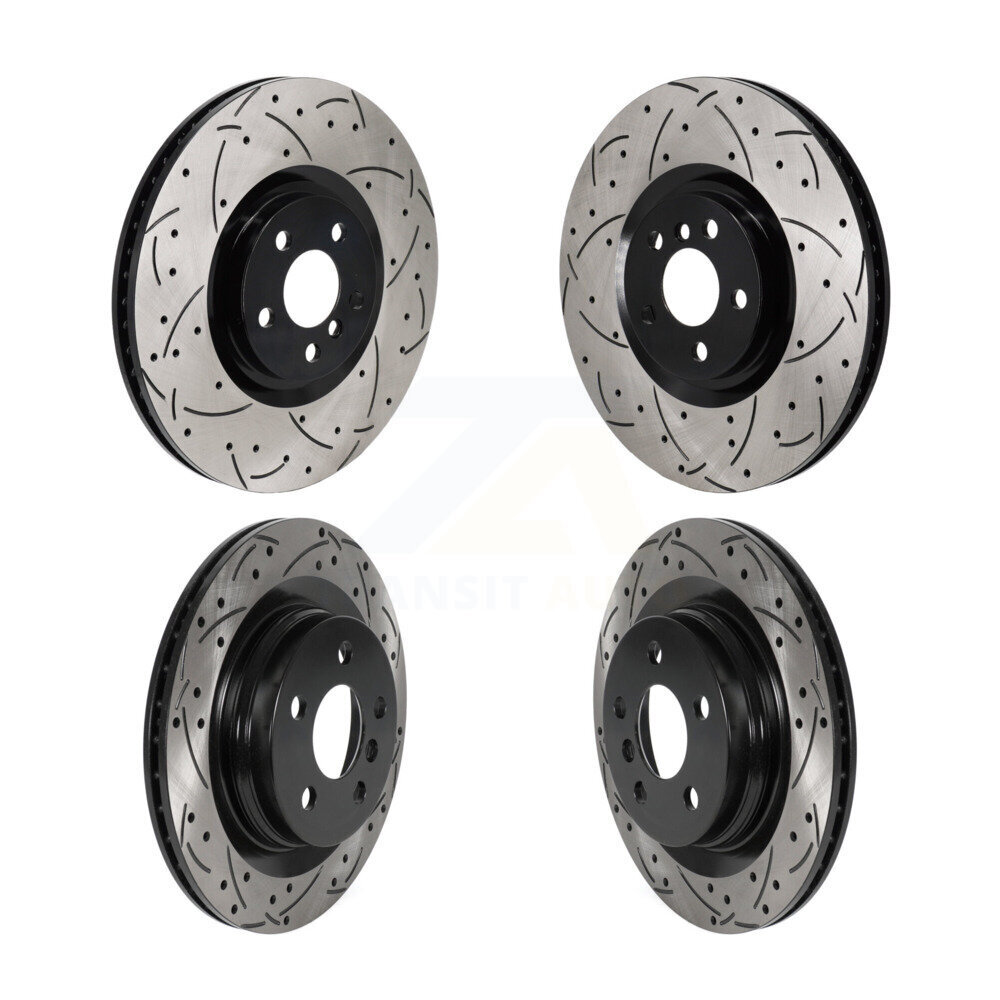 Front Rear Drill Slot Disc Brake Rotor Kit For Mini Cooper Countryman BMW 228i xDrive Gran KD-100638