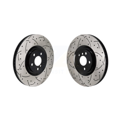 Front Drill Slot Brake Rotors Kit For Mini Cooper Countryman BMW X2 228i xDrive Gran Coupe KD-100641