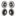Front Rear Coated Drilled Slotted Disc Brake Rotors Kit For Mini Cooper KD-100663