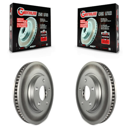 Front Coat Brake Rotor Pair For Buick Pontiac LaCrosse Grand Prix Allure Montana Chevrolet KG-100029