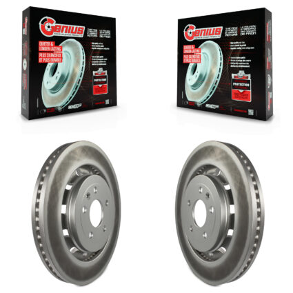 Front Coat Brake Rotor Pair For Ford Explorer Flex Taurus Police Interceptor Utility Sedan KG-100103
