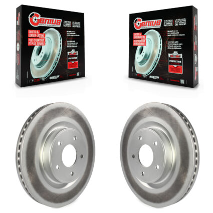 Front Coat Brake Rotor Pair For Nissan Murano Pathfinder INFINITI QX60 Q50 QX50 JX35 Q60 Z KG-100353