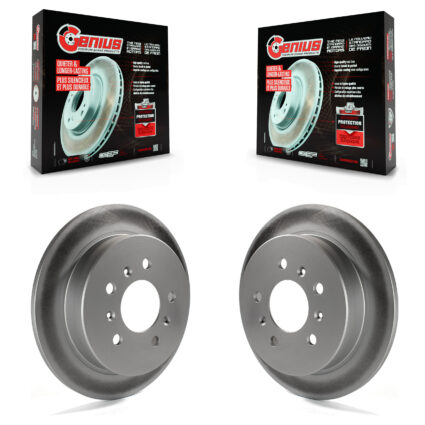 Rear Coat Brake Rotors Pair For Chevrolet Impala Buick Pontiac Grand Am Century Oldsmobile KG-100400