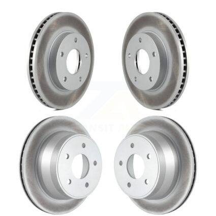 Front Rear Coated Brake Rotors Kit For Chevrolet GMC Blazer S10 Jimmy Sonoma Isuzu Hombre KG-100695