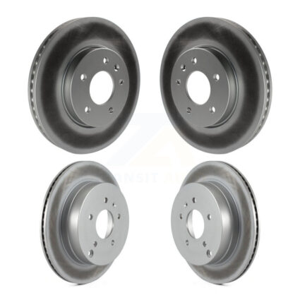 Front Rear Coated Brake Rotors Kit For Chevrolet Equinox Pontiac Torrent Saturn Vue Suzuki KG-100734