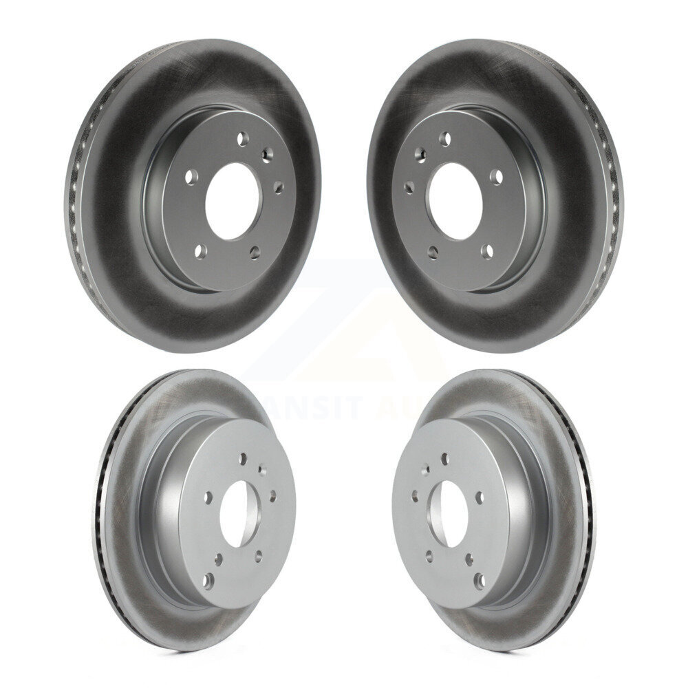 Front Rear Coated Brake Rotors Kit For Chevrolet Equinox Pontiac Torrent Saturn Vue Suzuki KG-100734