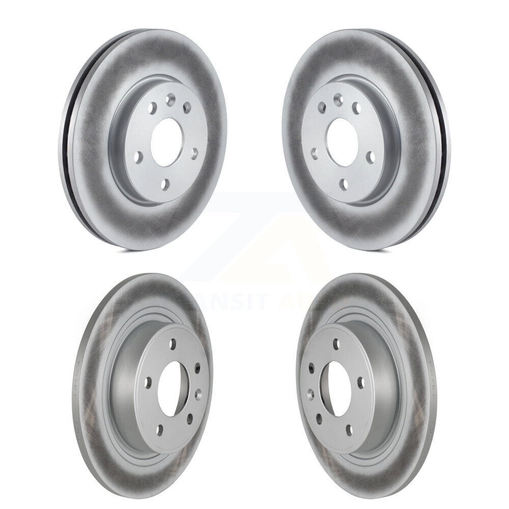 Front Rear Coated Brake Rotors Kit For 2013 Chevrolet Cruze With 292mm Diameter Rotor KG-100744