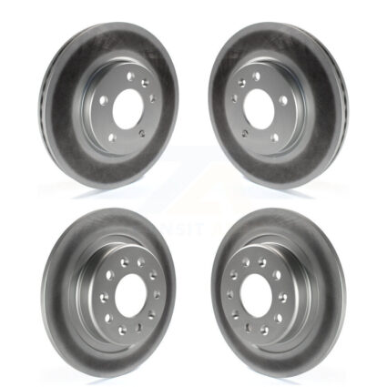 Front Rear Coated Brake Rotors Kit For Chevrolet Equinox GMC Terrain Malibu Buick LaCrosse KG-100751