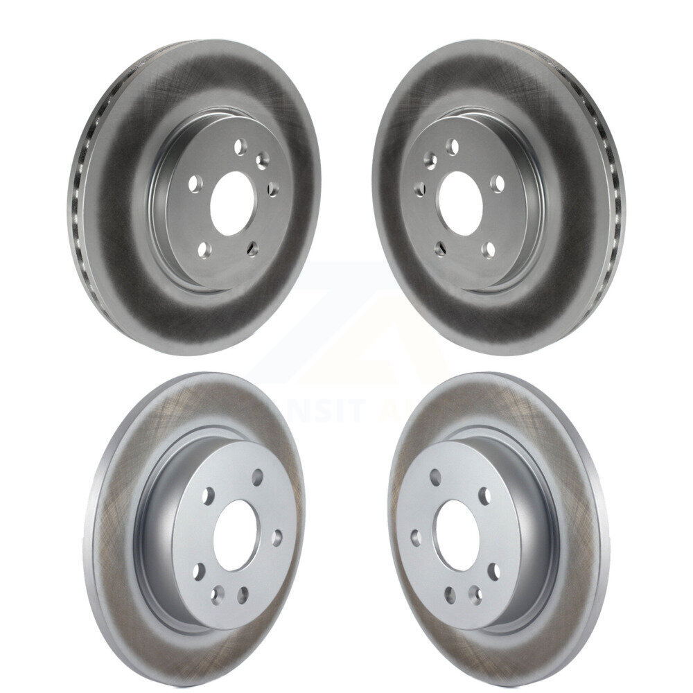 Front Rear Coated Disc Brake Rotors Kit For Chevrolet Buick Encore Trax Sonic KG-100752