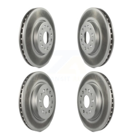 Front Rear Coated Brake Rotors Kit For Chevrolet Traverse GMC Acadia Blazer Buick Enclave KG-100756