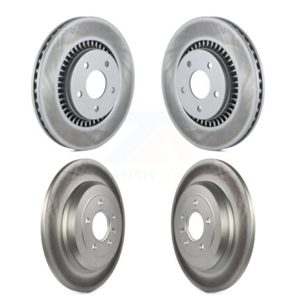Front Rear Coated Brake Rotors Kit For Ford Five Hundred Freestyle Taurus X Mercury Sable KG-100777