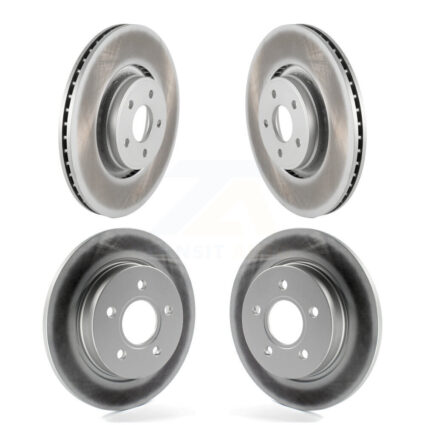 Front Rear Coat Disc Brake Rotor Kit For 2013-2018 Ford Focus ST With 335mm Diameter KG-100814