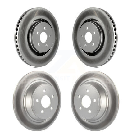 Front Rear Coat Brake Rotors Kit For Ford Edge Fusion Lincoln Nautilus MKX MKZ Continental KG-100817