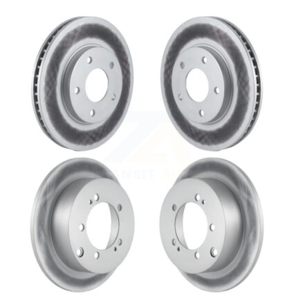 Front Rear Coat Disc Brake Rotor Kit For Chrysler Sebring Mitsubishi Lancer Eclipse Galant KG-100821