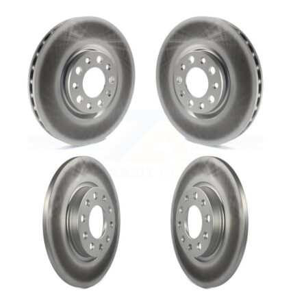 Front Rear Coat Brake Rotor Kit For 2015-2017 Chrysler 200 With 305mm Diameter KG-100859