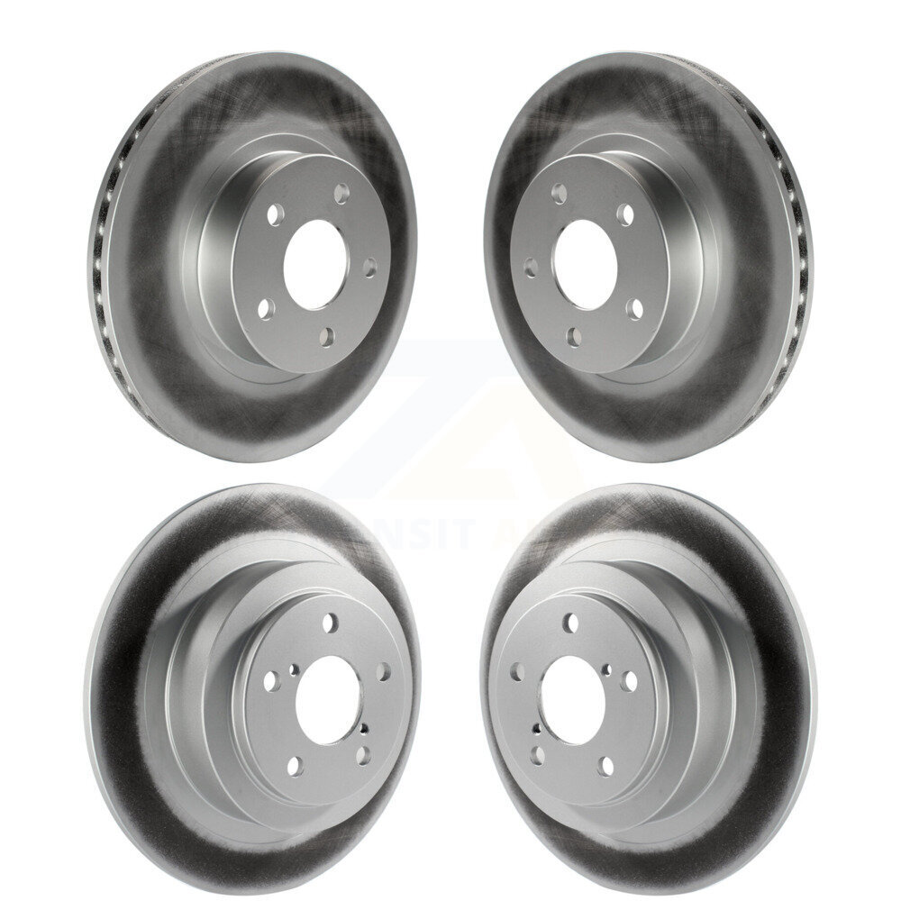 Front Rear Coated Disc Brake Rotors Kit For Subaru Legacy Outback KG-100876