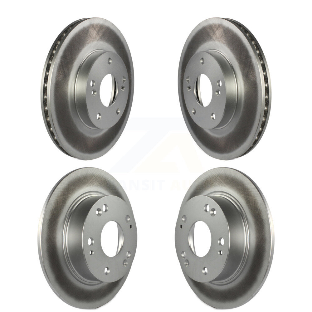 Front Rear Coated Disc Brake Rotors Kit For Honda Accord KG-100882