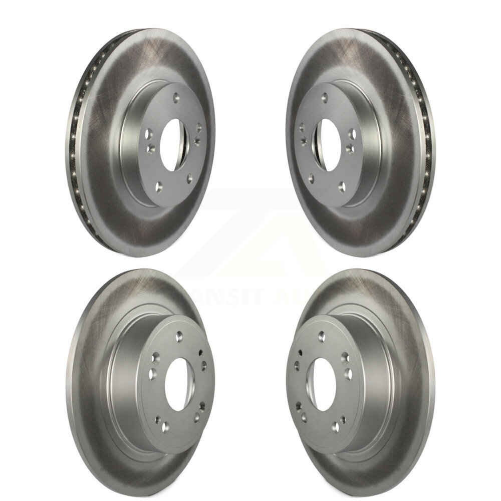 Front Rear Coated Disc Brake Rotors Kit For Honda Accord KG-100885