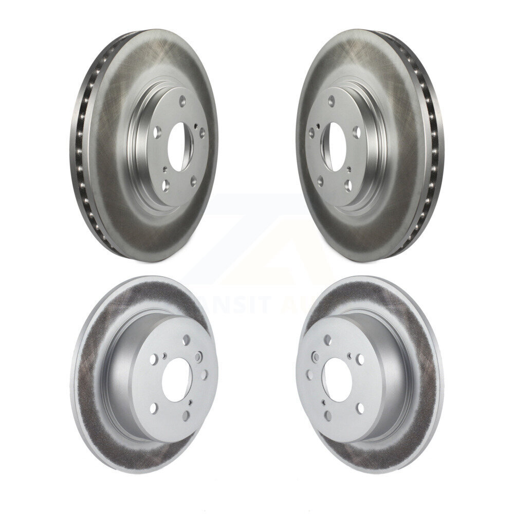 Front Rear Coated Disc Brake Rotors Kit For 1999-2003 Lexus RX300 AWD KG-100897
